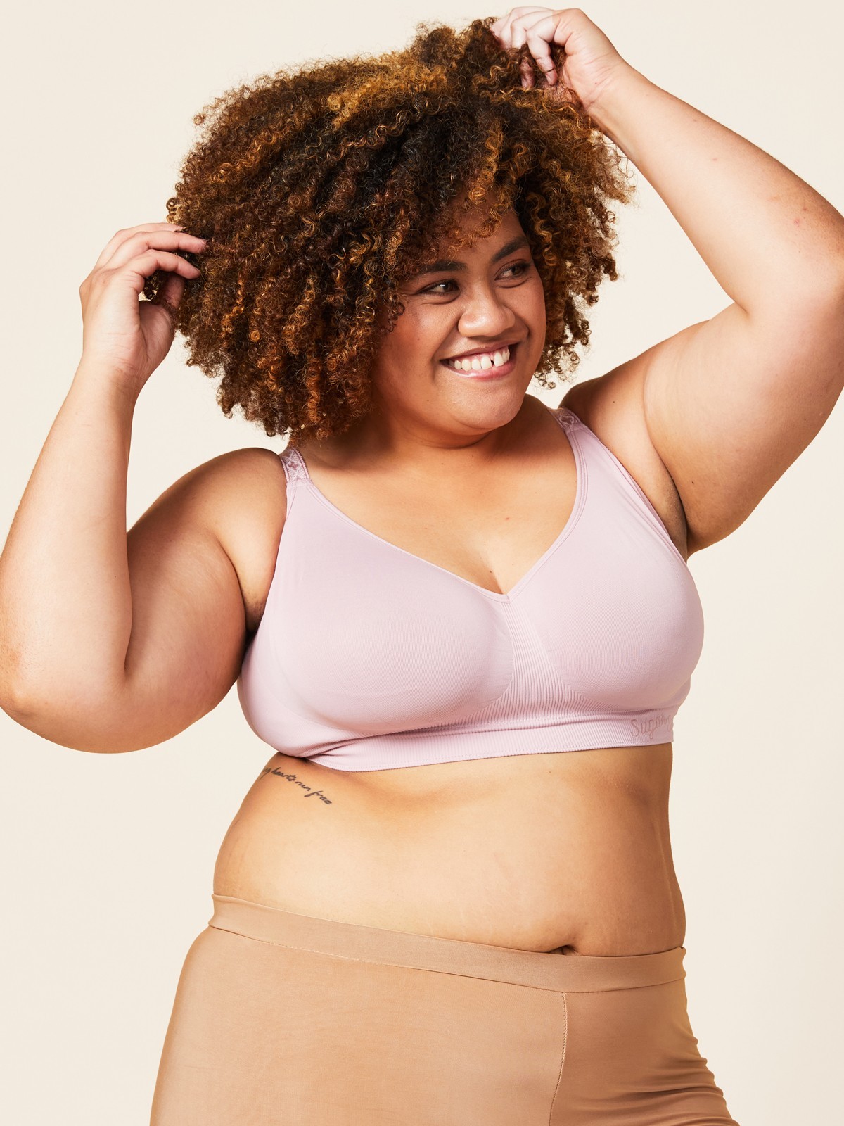 basic bra - pink