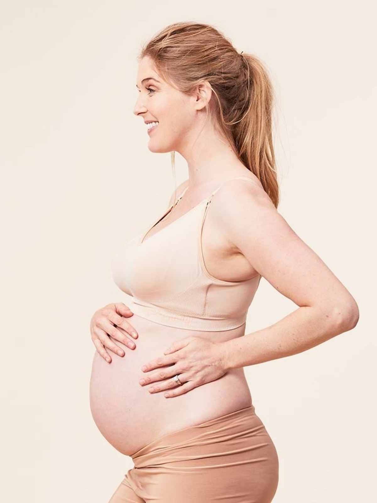 nursing bra - beige