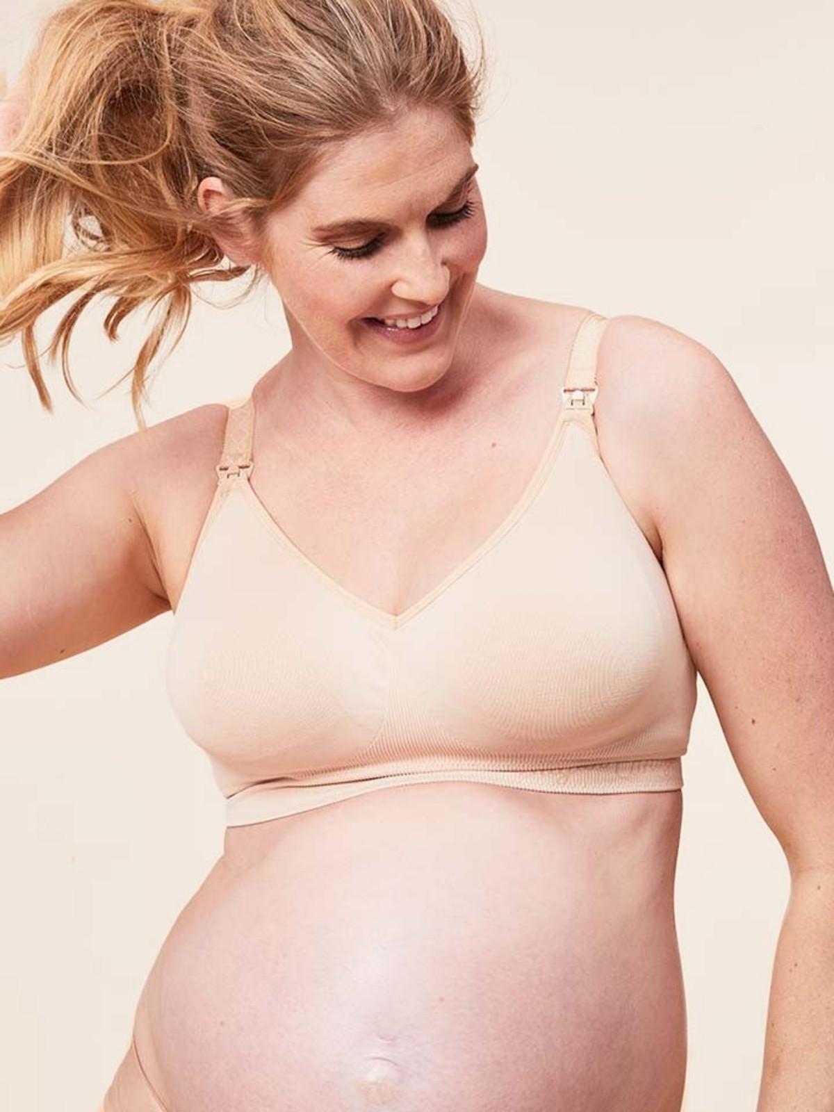 nursing bra - beige