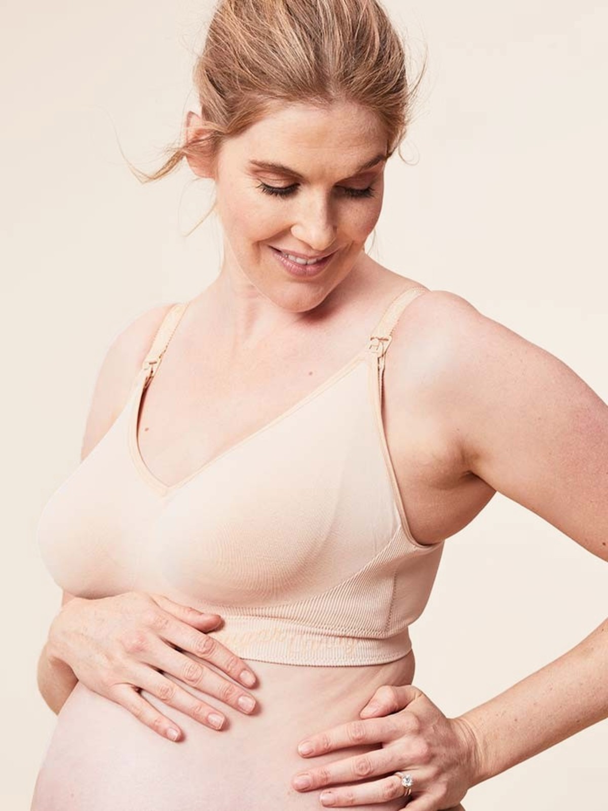 nursing bra - beige