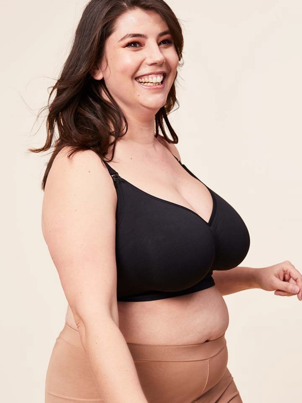 nursing bra - black