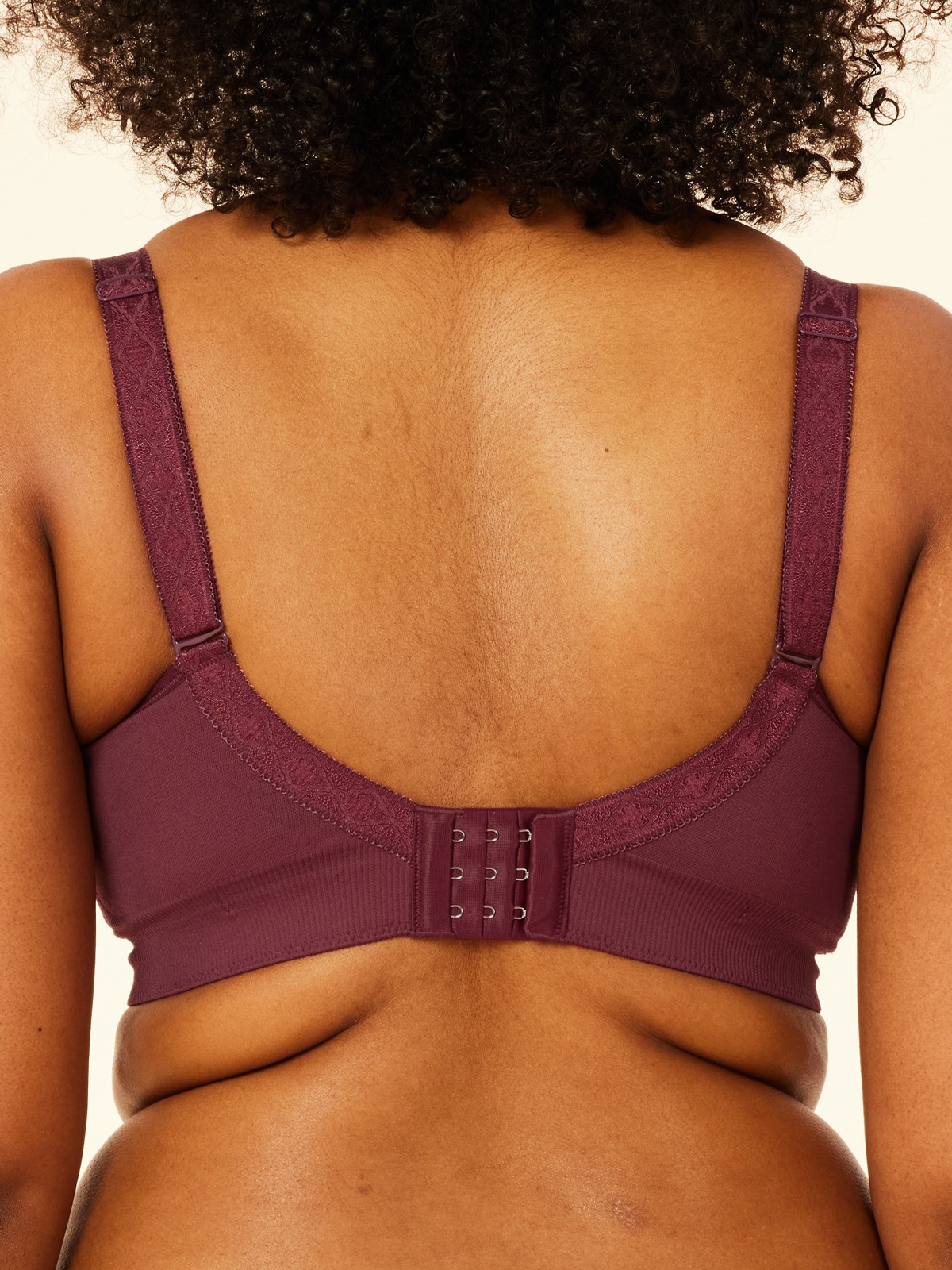 basic bra - plum