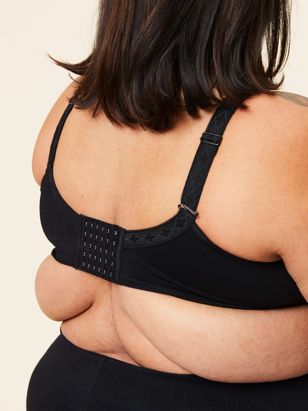 basic bra - black