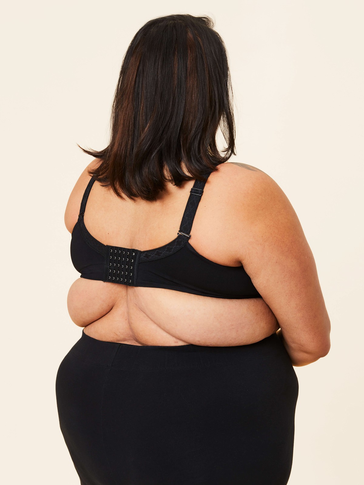 basic bra - black