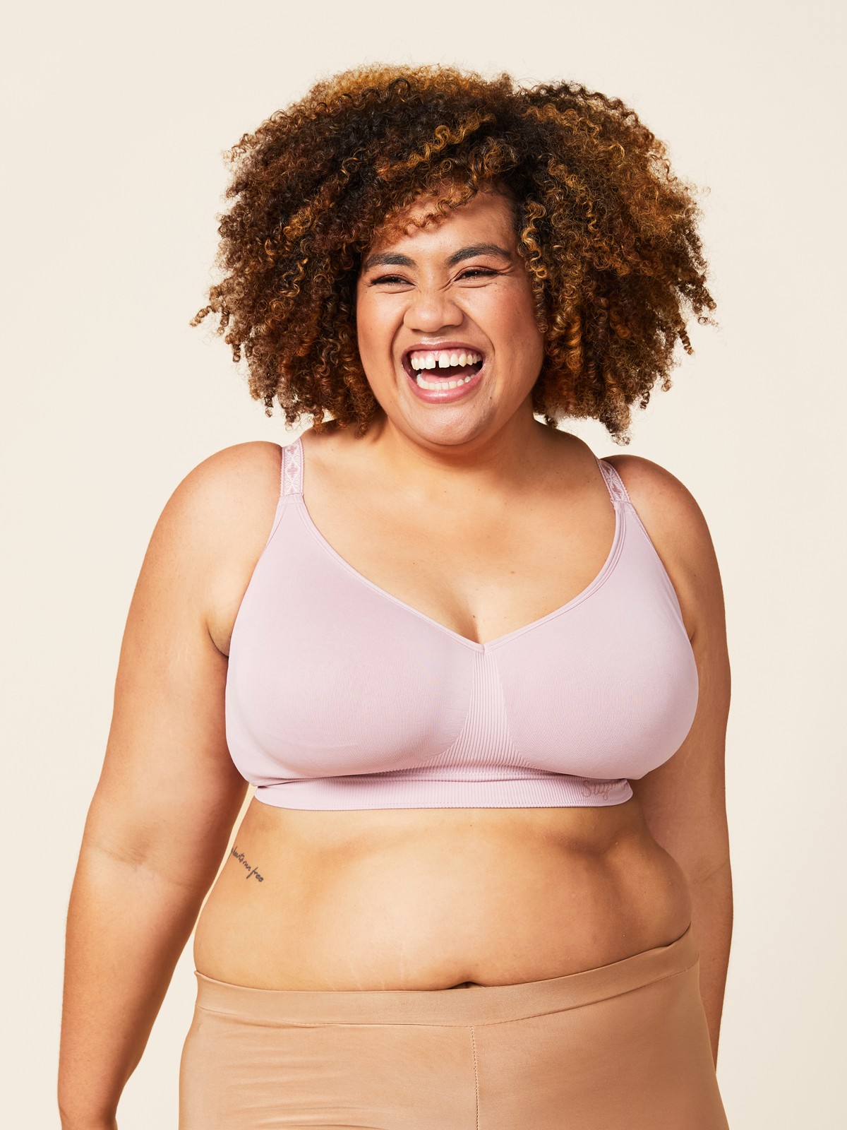 basic bra - pink