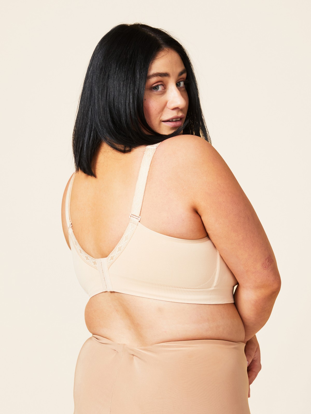 basic bra - beige