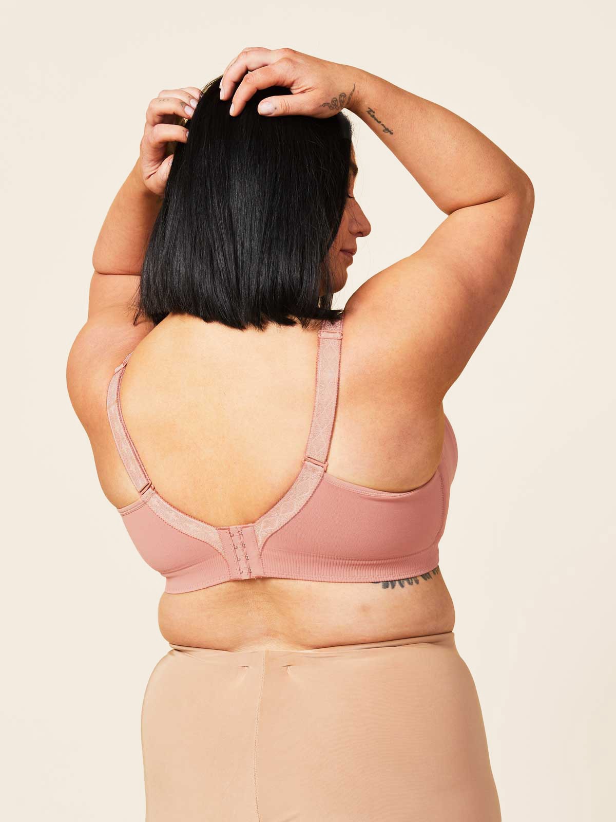 basic bra - rosewood