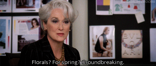 florals for spring