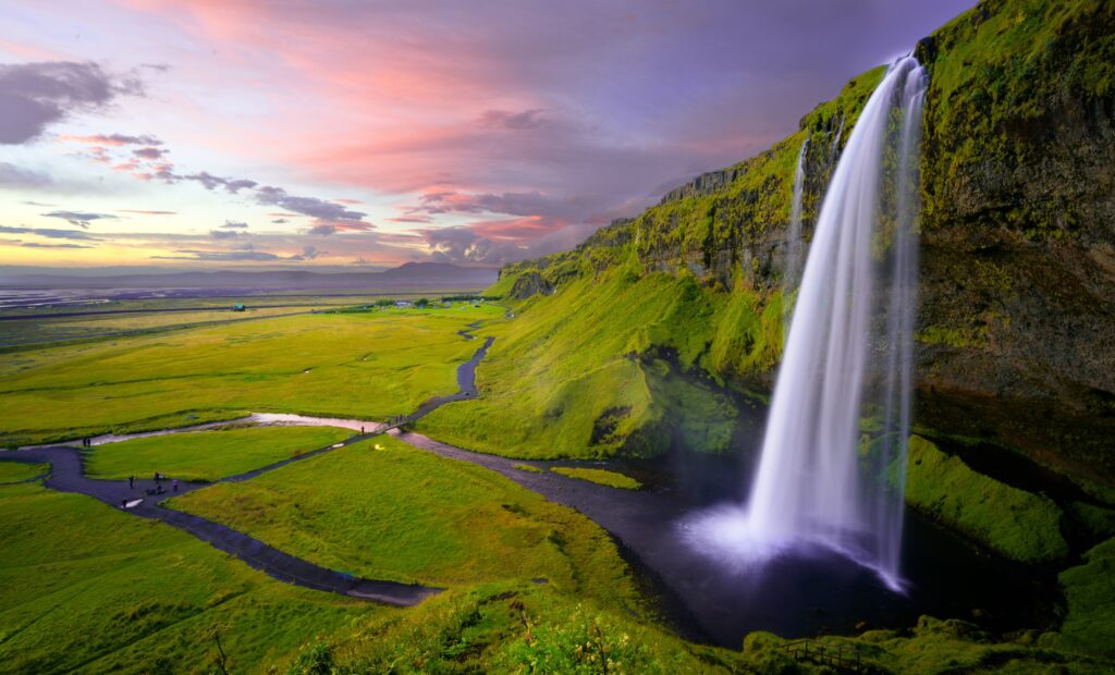 waterfalls
